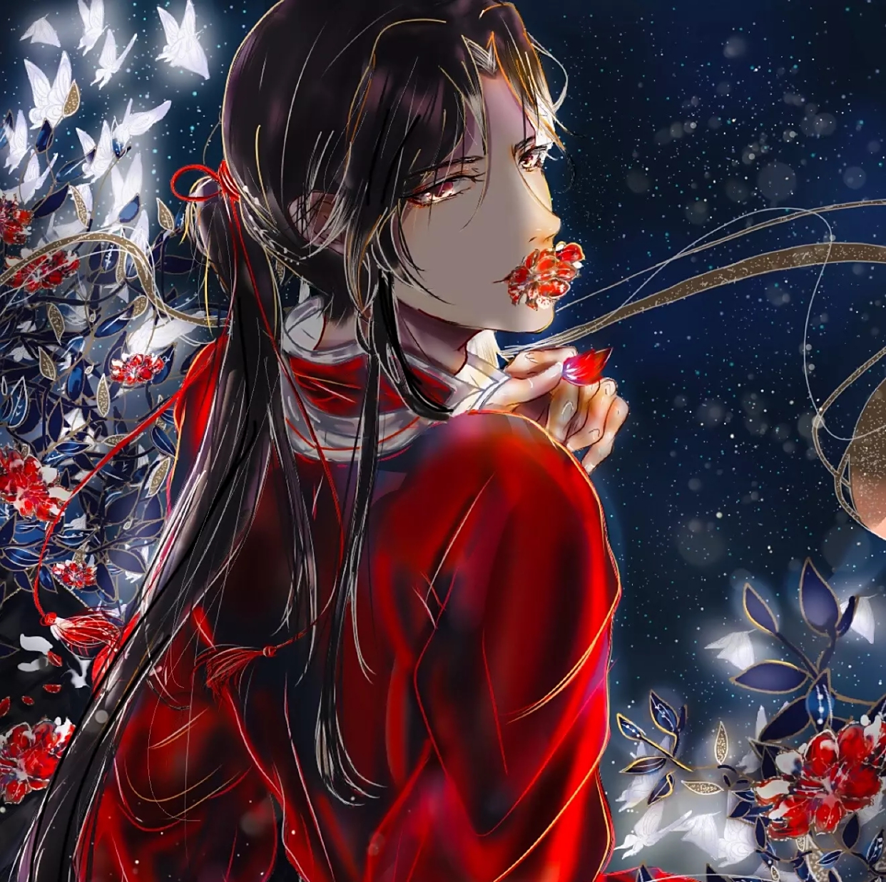 珍藏天官赐福壁纸头像:花城篇,血雨探花